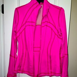 Lululemon Scuba Jacket Hot Pink
